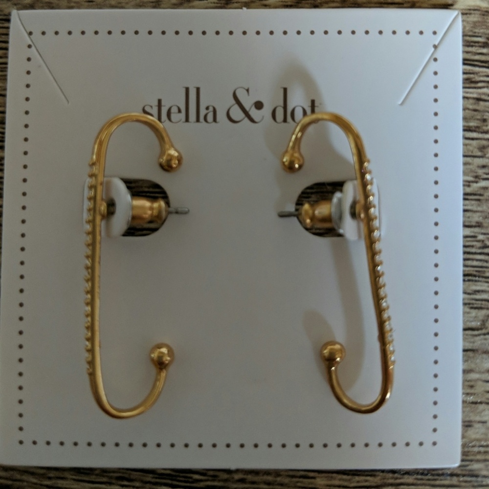 Emory Pave Bar Earrings|Rebecca Minkoff x S&D coll